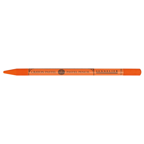 photo - Crayon pastel - Orange capucine - 930 - Sans bois - Sennelier
