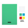 Cahier - 24x32(cm) - Petits carreaux - 96 pages - couverture en polypro - sans spirale - Clairefontaine | Artmania