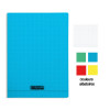 Cahier - 24x32(cm) - Petits carreaux - 96 pages - couverture en polypro - sans spirale - Clairefontaine