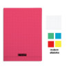 Cahier - 24x32(cm) - Petits carreaux - 96 pages - couverture en polypro - sans spirale - Clairefontaine