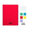 Lot de 10 cahiers - 24x32(cm) - Grands carreaux - 48 pages - couverture en polypro - sans spirale - Clairefontaine