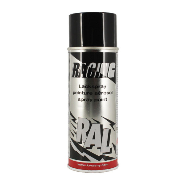 photo-Bombe de peinture carrosserie voiture Racing noir foncé RAL 9005 400ml