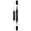 Etui de 2 Marqueurs acryliques - Noir et blanc - Multi-supports - Double pointes - Faber-castell - Black Edition - Shake & Paint