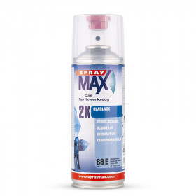 photo-Bombe de vernis de finition - Automobile - Brillant - 2K Spray max - 400ml
