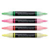 Etui de 4 Marqueurs acryliques - Couleurs Néon - Multi-supports - Double pointes - Faber-castell - Black Edition - Shake & Paint