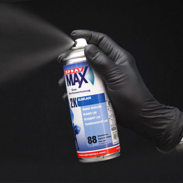 Bombe de vernis de finition - Automobile - Brillant - 2K Spray max - 400ml