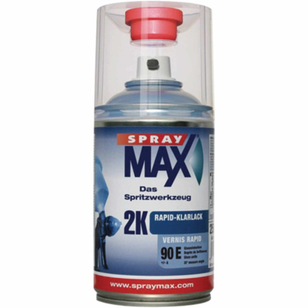 photo-Bombe de vernis - Séchage rapide - Automobile - 2K Spray max - 250ml
