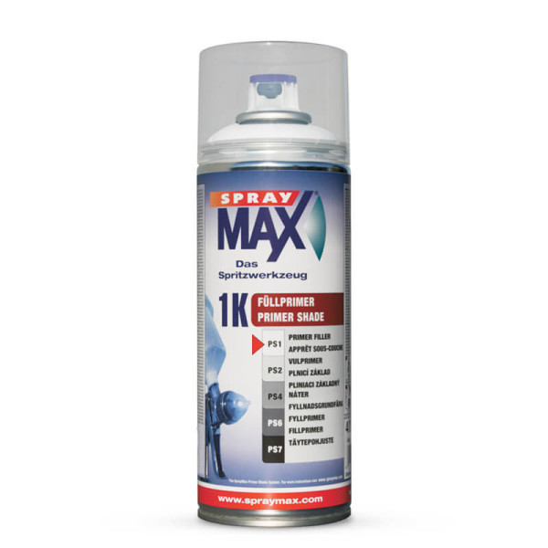 photo-Bombe aérosol - Apprêt sous-couche - Blanc - Automobile - 1K Spray max