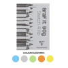 Bloc Graf'It Sketch A3 - 42 x 29,7 Cm - Uni - 90G - 80 Feuilles - Clairefontaine