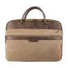 Sacoche pour ordinateur portable pc 15 pouces marron Cristo Urban