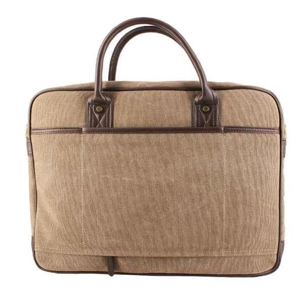 Sacoche pour ordinateur portable pc 15 pouces marron Cristo Urban