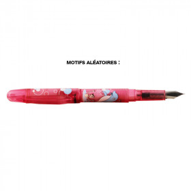 photo-Stylo plume - Encre bleue effaçable - Animaux rigolos - PlumInk