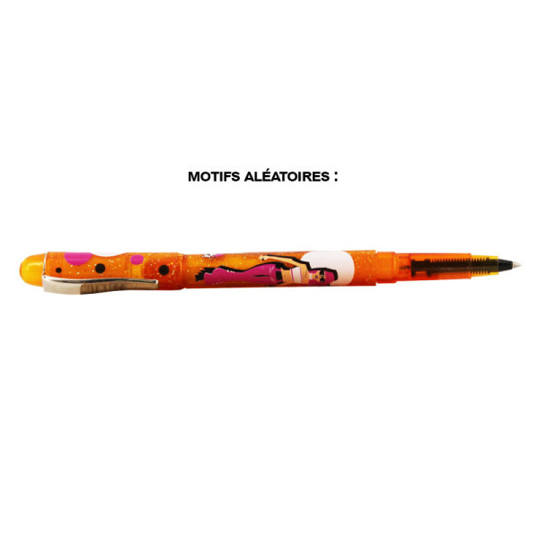 Stylo roller - Rechargeable - Encre bleue effaçable - Models Pop - RollInk