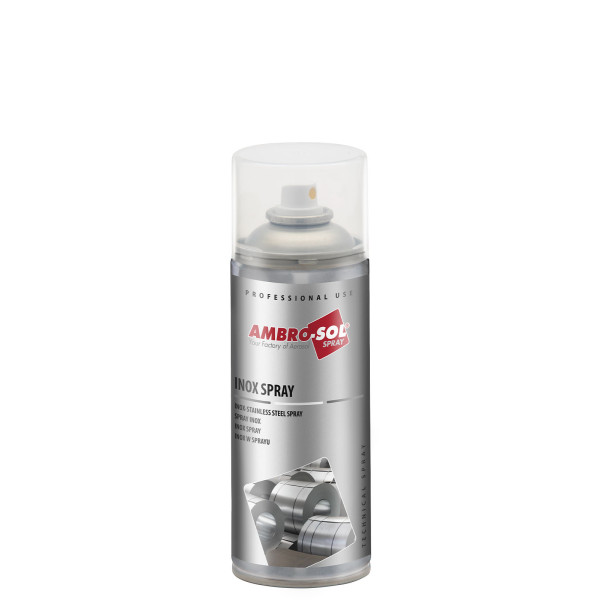 photo-Bombe aérosol - Galva finition inox - 400ml - Ambro Sol