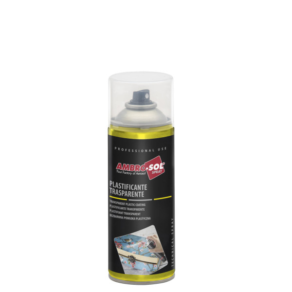 photo-Bombe aérosol - Plastifiant - Tous supports - Transparent - 400ml - Ambro-Sol