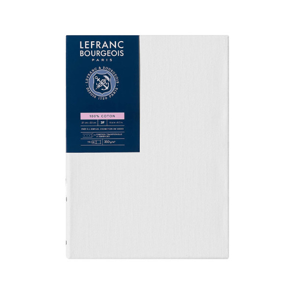 photo-Châssis - Toile - 22x27cm - 3F - 100% coton - Lefranc Bourgeois