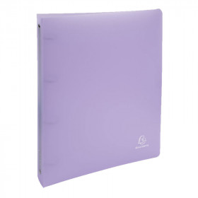 photo-Classeur - A4 + - Polypro - 4 anneaux - Mauve - Chromaline - Exacompta