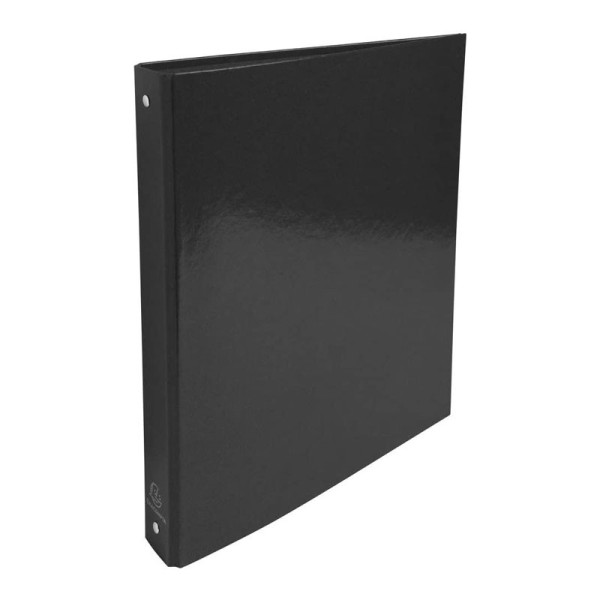 photo-Classeur - A4 + - Carton rigide - 4 anneaux - Noir - Iderama - Exacompta