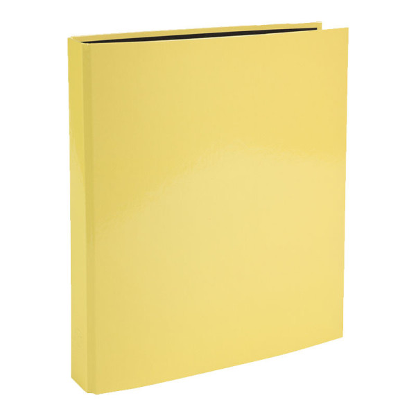 photo-Classeur - A4 - 4 anneaux - Jaune pastel - Dos 25mm - Aquarel - Exacompta