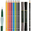 Set découverte aquarelle - Crayons + Feutres + pinceau réservoir - Faber-Castell - Albrecht Dürer