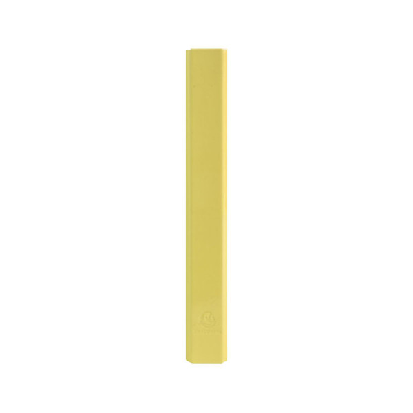 Classeur - A4 - 4 anneaux - Jaune pastel - Dos 25mm - Aquarel - Exacompta