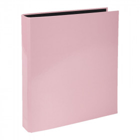 photo-Classeur - A4 - 4 anneaux - Rose pastel - Dos 25mm - Aquarel - Exacompta