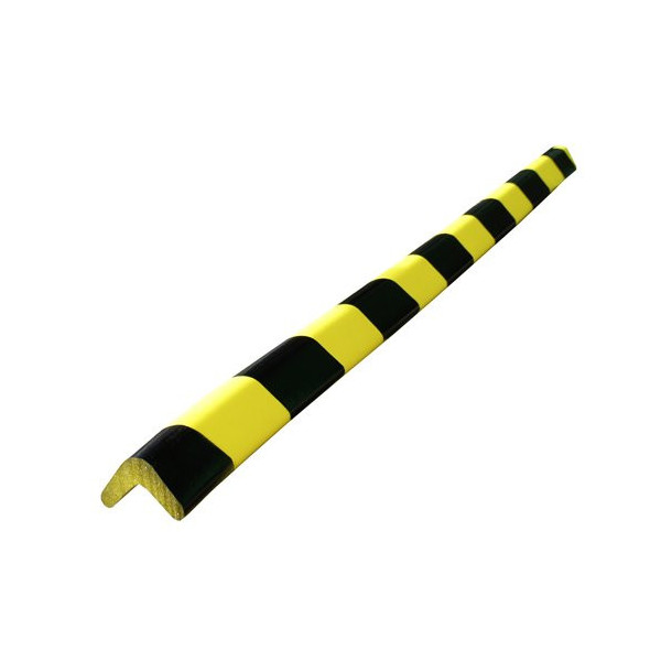 photo-Protection de coin de table en mousse - Noir/Jaune - 75 cm - Viso