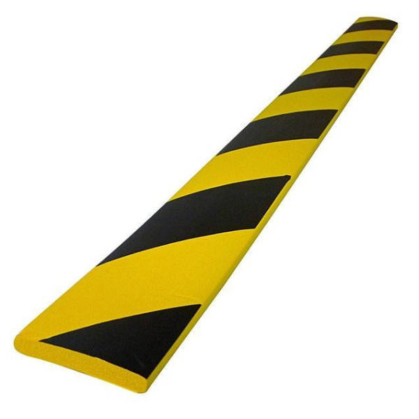 photo-Protection souple en mousse pour étagères de stockage  - Noir/Jaune - 75 cm - Viso