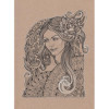 Papier kraft - A3 29,7x42 cm - 160g - 25 feuilles - Dessin - Loisirs créatifs - Clairefontaine