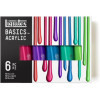 photo-Peinture acrylique - Liquitex - Basics acrylics - 6 tubes 118ml - Couleurs métalliques