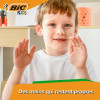 Crayons de couleur - Craies de coloriage - Enfant - BIC Kids - Plastidecor - 12 couleurs