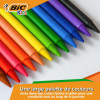 Crayons de couleur - Craies de coloriage - Enfant - BIC Kids - Plastidecor - 12 couleurs