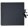 photo-Album de scrapbooking - Album photo - 30x30cm - Noir - Spirales - 40 pages