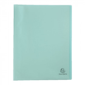 photo-Porte-vue - 80 vues - Vert pastel - Polypro - A4 - Exacompta
