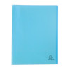 photo-Porte-vue - 80 vues - Bleu pastel - Polypro - A4 - Exacompta