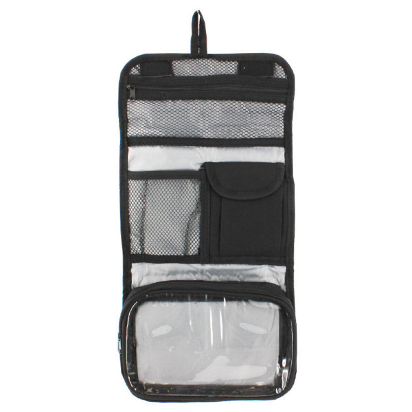 photo-Trousse de toilette de voyage - Noir - Pliable - Sign
