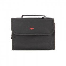 Trousse de toilette de voyage - Noir - Pliable - Sign