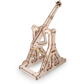 Modélisme - Maquette 3D - Catapulte médiévale - 94 pièces - Bois - Puzzle