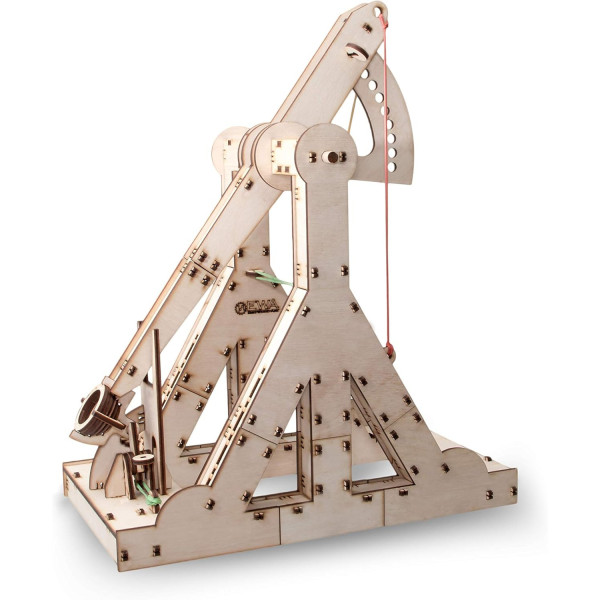 Modélisme - Maquette 3D - Catapulte médiévale - 94 pièces - Bois - Puzzle