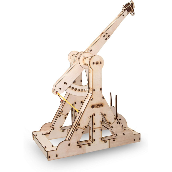 Modélisme - Maquette 3D - Catapulte médiévale - 94 pièces - Bois - Puzzle