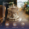 Modélisme - Maquette 3D - Carrousel - Rotatif - 300 pièces - Bois - Puzzle