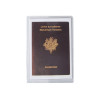 Etui de protection pour passeport - Plastique - Transparent - Exacompta