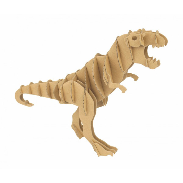 photo-Petit dinosaure en carton - A assembler - Tyrannosaure - CTOP