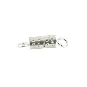 photo-10 fermoirs à vis - Argent - 15 x 4 mm - Bijoux, bracelets, colliers - CTOP