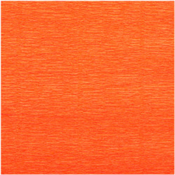 photo-Feuille de papier crépon - Orange - 0,5 x 2 m - Loisirs créatifs - CTOP