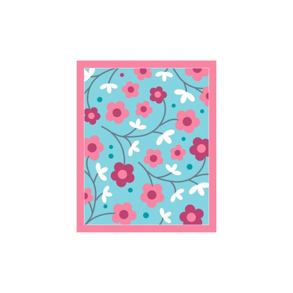 6 cartes sable paillette - Fleurs de printemps - Activités pour enfant