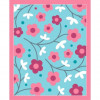6 cartes sable paillette - Fleurs de printemps - Activités pour enfant