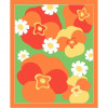 6 cartes sable paillette - Fleurs de printemps - Activités pour enfant