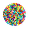 photo-Sachet de 1000 perles à repasser - Couleurs translucides - 5 mm