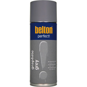 photo-Bombe de peinture - Gris graphite - Tous supports - Belton Perfect! - 400ml